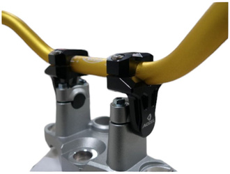 Mocowanie/podwyżki kierownicy (dół-28 mm, góra-28 mm) wys. 50mm kolor czarny