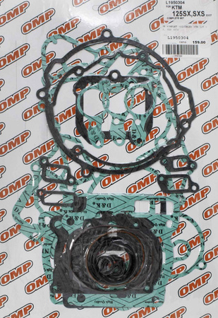 komplet uszczelek ktm 125 sx, sxs '07-15 husqvarna tc 125 14-15