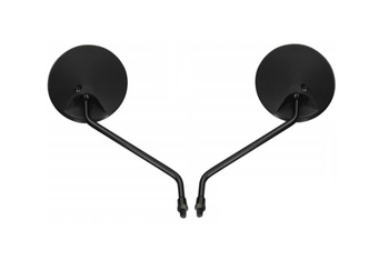 Komplet Lusterek Okrągłych 10mm 2xprawy Gwint