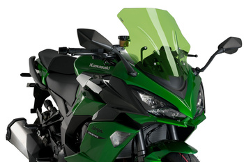 Szyba Sportowa Puig Do Kawasaki Z1000sx 11-19 / Ninja 1000 Sx 20-22 Zielona