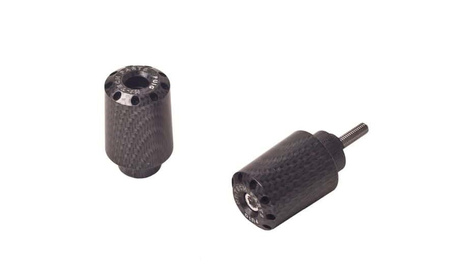 Ciężarki / końcówki kierownicy długie puig do honda pcx 125 10-20 carbon