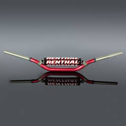 Kierownica 1,1/8 cala (28,6mm) mx twinwall 997 handlebar red cr/crf 04-13 kx/kxf 06-13 padded kolor czerwony z gąbką
