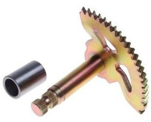 Wałek z Segmentem rozrusznika skuter 2T Długość 72mm