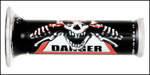 Manetki 01684-dng danger (120 mm/22 mm) bez otworu kolor czarny