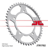 Zębatka tylna 4398 45 suzuki gsxr 600 '01-'05, gsxr 750 '06-'10 (439848jtzbk)* (łańc. 525) kolor czarny
