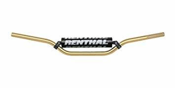 Kierownica 7/8 cala (22mm) mx handlebar gold rc padded kolor złoty gąbką