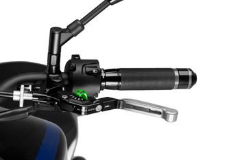 Regulowana Dźwignia Sprzęgła 3.0 Puig (Przedłużana, Wymaga Adaptera) Srebrno-Czarno-Zielona