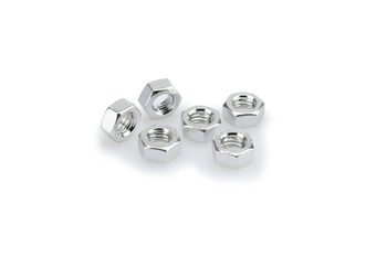 Anodowane Śruby Aluminiowe Blister 6 Nakrętek M8 Srebrne