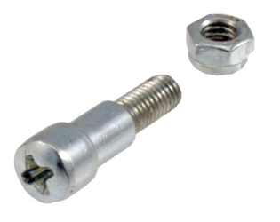 Śruba Mocująca Dźwigni Hamulca + Nakretka
