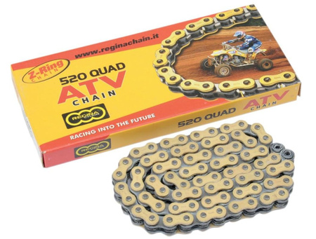 ŁAŃCUCH NAPĘDOWY 520QUAD (94 OGNIW) Z-RIATV DO 500 CCM ZŁOTY (135QUAD/1008)