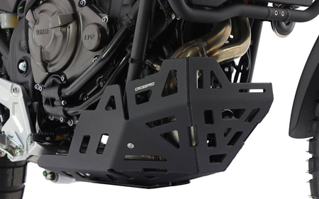 Osłona pod silnik aluminiowa yamaha xtz 690 tenere 700 '21-  kolor czarny (euro 5)