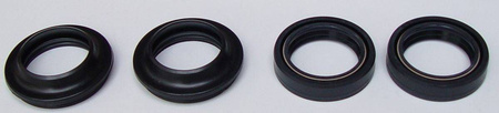 Uszczelniacze przedniego zawieszenia olejowe i pyłowe (komplet) (35x48x11mm) suzuki rm 80 '89-'01 (oem:51153-34a00; 51571-34a00)