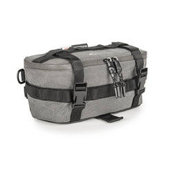 torba na kierownicę 3l kolor szary (może służyć jako dodatkowa torba doczepiana do ra315) (inspiring adventure)