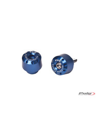 Ciężarki / końcówki kierownicy krótkie puig do bmw g310r 16-21 niebieskie