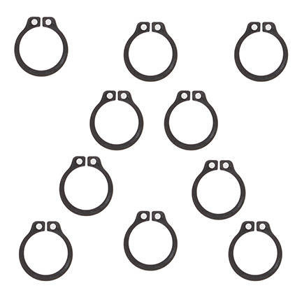 Seger (zabezpieczenie) zębatki zdawczej kawasaki kx60 '83-'03, kx65 '00-'12, kx80/85 '83-'12, kx125 '82-'93 (10 sztuk)