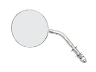 LUSTERKO HARLEY DAVIDSON 3" OKRĄGŁE CHROMOWANE PRAWE / LEWE (GWINT PRAWY M10)