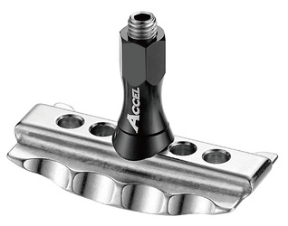 Trzymak opony 1,60 aluminiowy z nakrętką alu (wzmacniany)