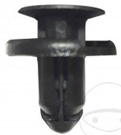 Kołki montażowe do plastików (głębokość 18mm, gr. 8mm, szer. główki 18mm, dł. całk. 20mm) (10 szt.) (made in japan)