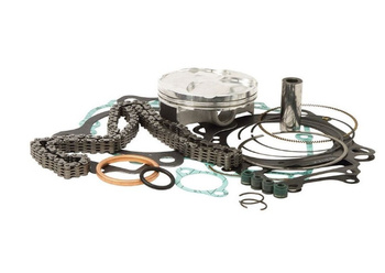ZESTAW NAPRAWCZY GÓRY SILNIKA KTM SX 250F (SXF250) '23-'25, HUSQVARNA FC 250 '23-'25, (80,98MM) (STD. + 0,02MM) (TŁOK 24615C, USZCZELKI TOP-END, ŁAŃCUSZEK ROZRZĄDU)