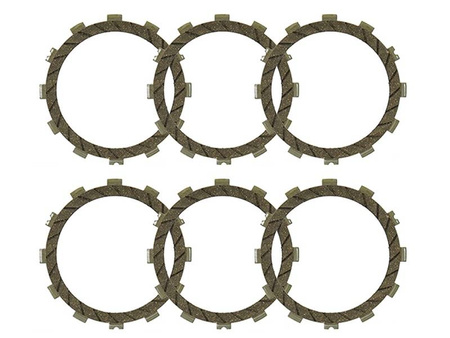 Psychic tarcze sprzęgłowe kawasaki klr 250 84-05, zxr 400 89-03 (ebs4446)