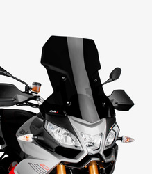 Szyba Turystyczna Puig Do Aprilia Caponord 1200 13-17 Czarna