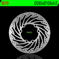 Tarcza hamulcowa przód derbi 125 cross city '07-'13,terra 125 '06-'13, senda 125 '06-07,mulhacen 125,mh50/125 (280x108x4mm)(6x6,5mm)