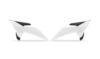 OSŁONY CHŁODNICY KTM SX 85 '18-'26 KOLOR BIAŁY