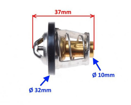 Termostat układu chłodzenia 82 stopnie