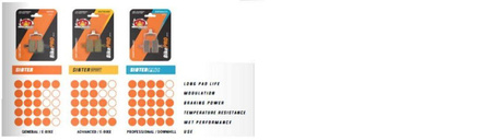 Klocki hamulcowe kh135 / kh214 sinter metal oem: 11 (sinterpro racing ng) kawasaki: kx 125-250-500, kdx 200-250, suzuki: rm