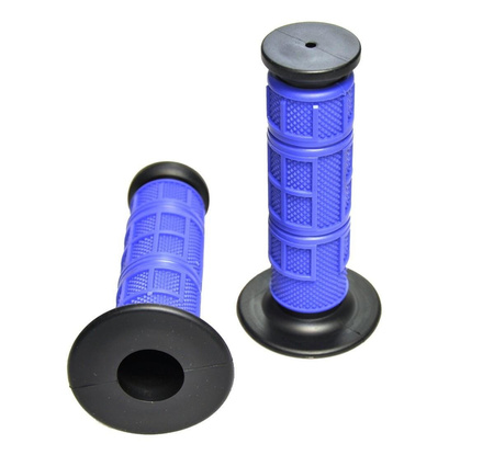 Guma manetki kierownicy niebieska 22 mm