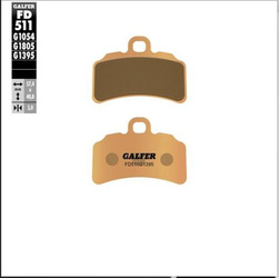 Klocki hamulcowe sinter gas gas trial gp125/250/300 '19-, przód