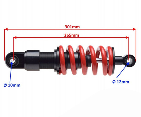 Amortyzator Tylny CNC Do YAMAHA TZR 50 od roku 2004