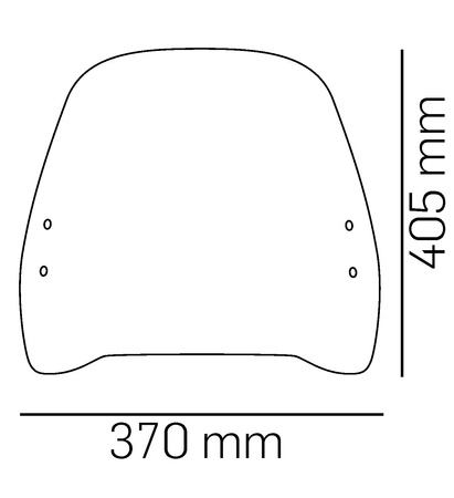 Szyba owiewka puig do kymco like 50 / 125 17-20 (urban) przezroczysta
