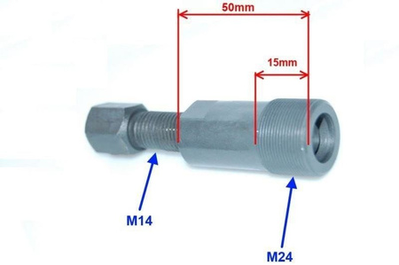 Ściągacz koła magnesowego skuter 4T lewy gwint