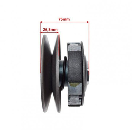 Sprzęgło kompletne tył 4T Sym Orbit Junak Zipp