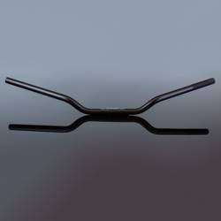 Kierownica 7/8 cala (22mm) road handlebar black medium kolor czarny