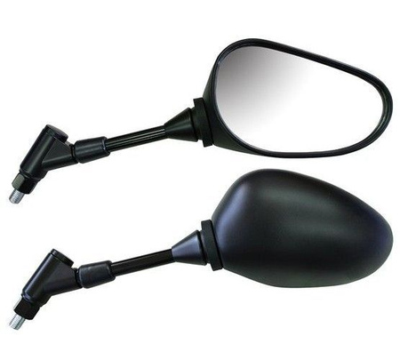 LUSTERKO YAMAHA XJ6N '14-'16, FZ8 FAZER '13-'15 LEWE(OEM: 20S-26290-10) KOLOR CZARNY (WZÓR ORYGINAŁU) (HOMOLOGACJA)