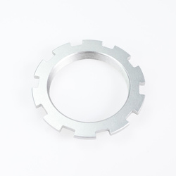 Nakrętka sprężyny amortyzatora tylnego 60mmx11mm 50mm (dół) (17) aluminiowa