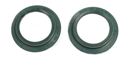 Uszczelniacze przedniego zawieszenia pyłowe (2szt.) 35x46,9x7/12 -  ktm sx 50 17-20, husqvarna tc 65 07-20