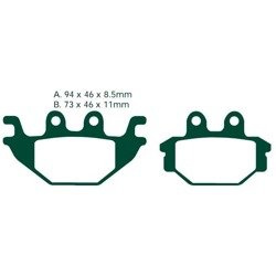 KLOCKI HAMULCOWE EBC FA377
