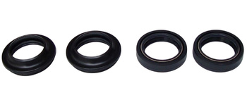Uszczelniacze przedniego zawieszenia olejowe i pyłowe (komplet) (35x48x11mm) suzuki rm 80 '89-'01 (oem:51153-34a00; 51571-34a00)