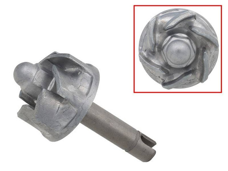 Bronco 2022/01 wałek i wirnik pompy wody yamaha yfm 400 '00-'08, yfm 450 '03-'14 (5cg-12450-00-00)