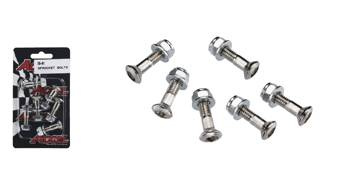 Komplet śrub zębatki tylnej z nakrętkami (6 szt.) M8x32mm