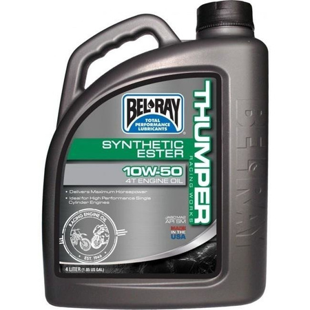 Olej Bel-Ray Works Thumper Syn.Ester 4T 10W-50 4L