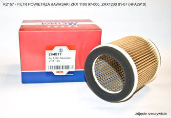 Filtr powietrza kawasaki zrx 1100 97-000, zrx1200 01-07 (hfa2910)