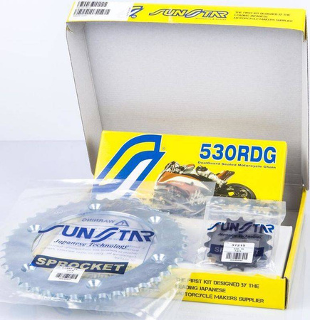 Zestaw napędowy honda cbr 900rr '92-95 standard (16/42/108) (do 1000cc) (sun52216/sun1-5485-42/ss530rdg-108n)
