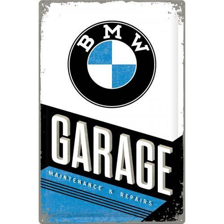 Tablica plakat 40X60 Bmw Garage 24003