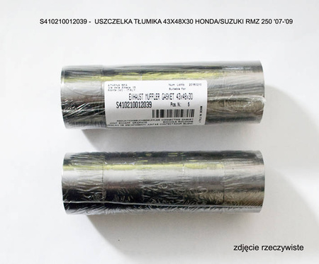 uszczelka tłumika 43x48x30 honda/suzuki rmz 250 '07-'09, gl1100/1200, er6f/n, kle650 versys, gsr750