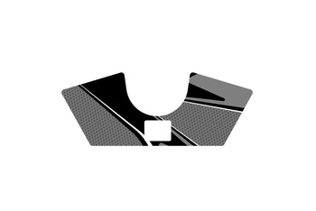 Radikal Osłona Półki Kierownicy Puig Do Honda Cbr500r 13-16 Szary