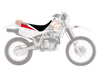 Pokrowiec/poszycie na siedzenie honda xr 600r '88-'99, dream 3, kolor czarny+czerwony